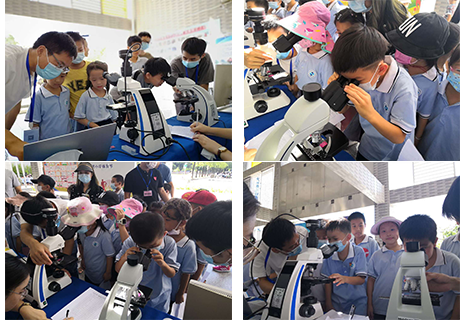 活動回顧|傳播科學知識，明美助力孩子體驗顯微觀察